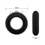 BAILE- TITAN Cocck Ring Black - obrazek 5