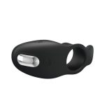 PRETTY LOVE - Vibration Penis Sleeve 7 FUNCTIONS BLACK - obrazek 4