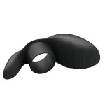PRETTY LOVE - Vibration Penis Sleeve 7 FUNCTIONS BLACK - obrazek 7