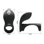 PRETTY LOVE -VIBRATION PENIS SLEEVE II, 7 vibration functions Memory function - obrazek 5