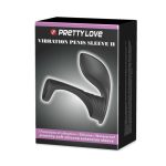 PRETTY LOVE -VIBRATION PENIS SLEEVE II, 7 vibration functions Memory function - obrazek 9