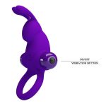 PRETTY LOVE - VIBRANT PENIS RING I Purple - obrazek 6