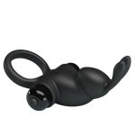 PRETTY LOVE - VIBRANT PENIS RING I Black - obrazek 4