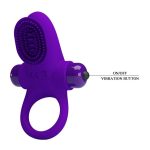 PRETTY LOVE - VIBRANT PENIS RING II Purple - obrazek 6