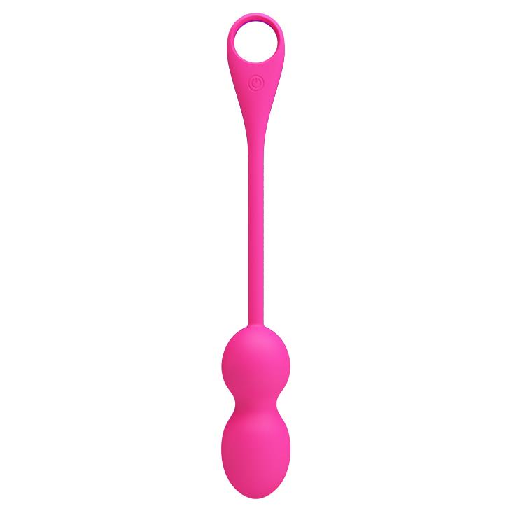 BI-210212HP-1 PRETTY LOVE - ELVIRA Pink- Kegel balls - obrazek 1