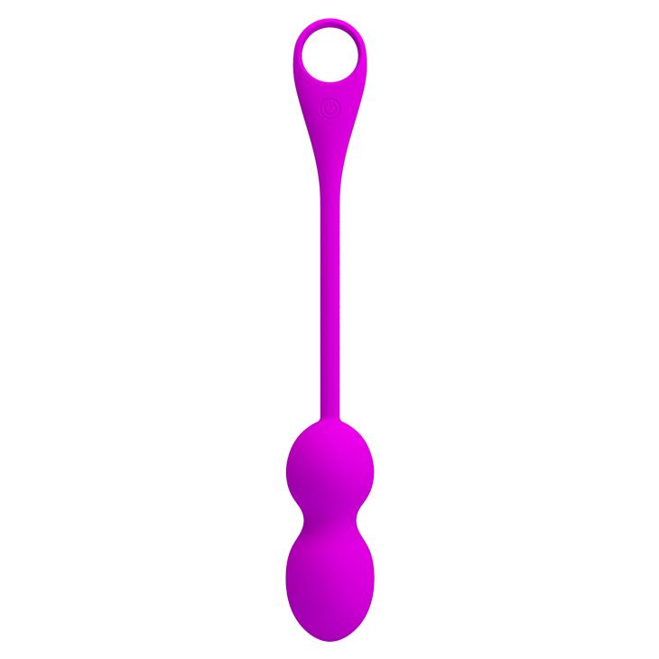 BI-210212HP PRETTY LOVE - ELVIRA Purple- Kegel balls - obrazek 1