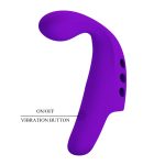 PRETTY LOVE - FINGERING VIBRATOR GORGON Purple,  10 vibration functions - obrazek 9