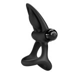PRETTY LOVE - VIBRATION COCK RING Black, 10 vibration functions - obrazek 4