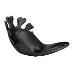 PRETTY LOVE - VIBRANT PENIS RING RUBEN Black, 7 vibration functions - obrazek 7