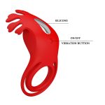 PRETTY LOVE - VIBRATION PENIS RING, Ruben, 7 vibration functions - obrazek 9