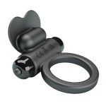 PRETTY LOVE - VIBRANT PENIS RING DEBONAIRE Black, 10 vibration functions - obrazek 6