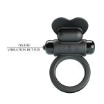 PRETTY LOVE - VIBRANT PENIS RING DEBONAIRE Black, 10 vibration functions - obrazek 9