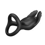 PRETTY LOVE - VIBRANT PENIS RING SILAS Black, 7 vibration functions - obrazek 7