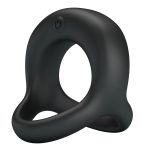 PRETTY LOVE - VIBRANT PENIS RING ELLIOTT Black, 10 vibration functions - obrazek 4