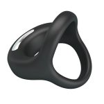 PRETTY LOVE - VIBRANT PENIS RING ELLIOTT Black, 10 vibration functions - obrazek 6
