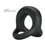 PRETTY LOVE - VIBRANT PENIS RING ELLIOTT Black, 10 vibration functions - obrazek 9