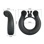 VIBRANT PENIS RING DAHLIA, 12 vibration functions memory function - obrazek 9