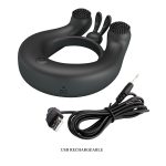 VIBRANT PENIS RING DAHLIA, 12 vibration functions memory function - obrazek 11