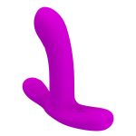 PRETTY LOVE - Geri Purple, 12 vibration functions 3 licking settings Wireless remote control - obrazek 5