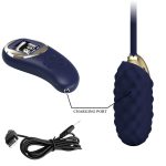 PRETTY LOVE - Vivian Blue, 10 vibration functions 9 speed levels Wireless remote control - obrazek 8