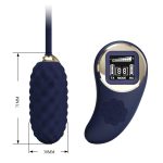 PRETTY LOVE - Vivian Blue, 10 vibration functions 9 speed levels Wireless remote control - obrazek 9
