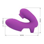 PRETTY LOVE - Super Finger ATHENA Purple, 7 vibration functions 7 tapping functions Memory function - obrazek 7