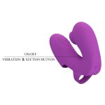 PRETTY LOVE - Super Finger ATHENA Purple, 7 vibration functions 7 tapping functions Memory function - obrazek 8