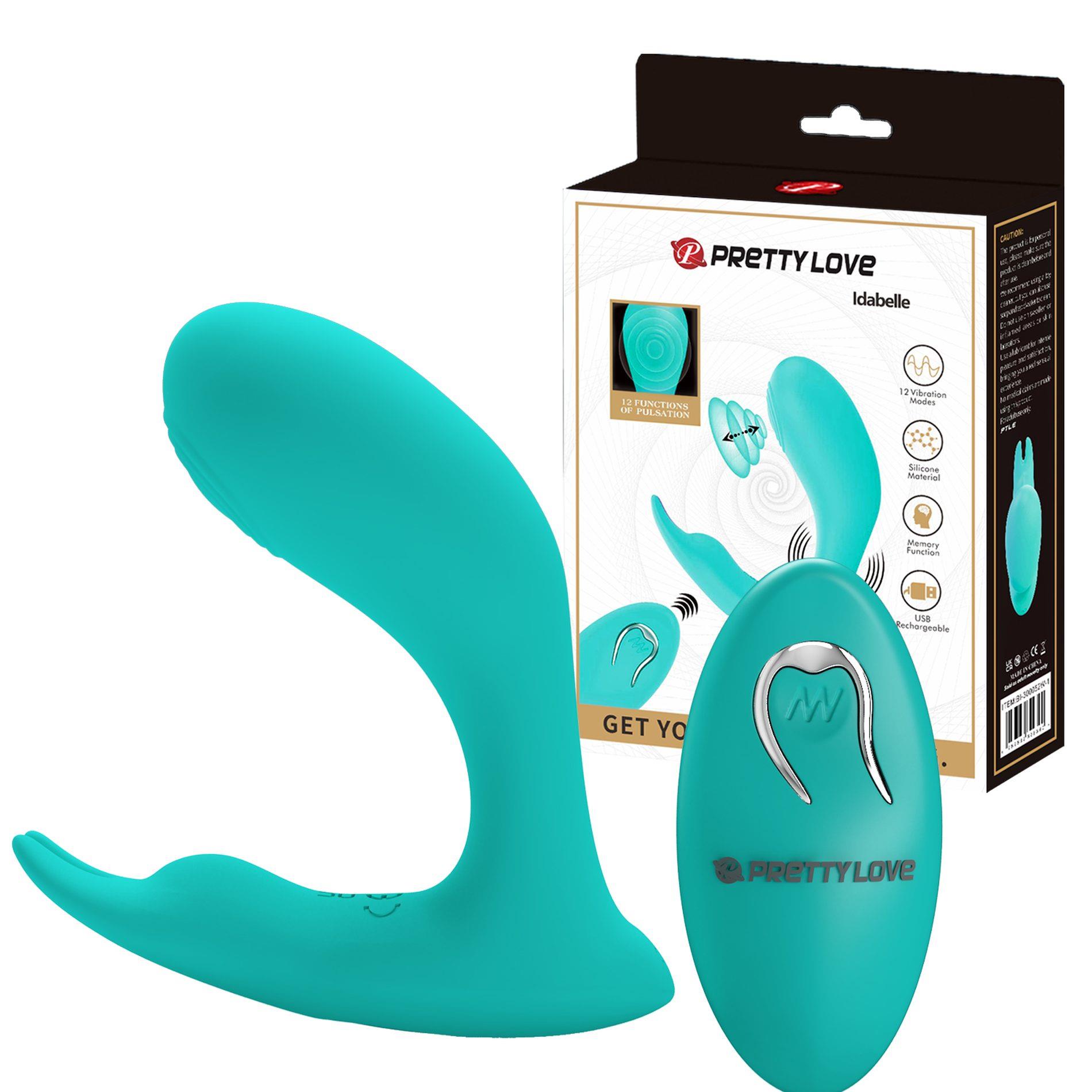 BI-300052W-1_01 IDABELLE, 12 pulse wave settings 12 vibration functions Wireless remote control - obrazek 1