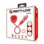 PRETTY LOVE - Ashlynn, 5 vibration functions 5 thrusting settings 5 licking settings - obrazek 7