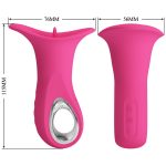PRETTY LOVE - Clyde, 12 vibration functions 12 licking settings - obrazek 11