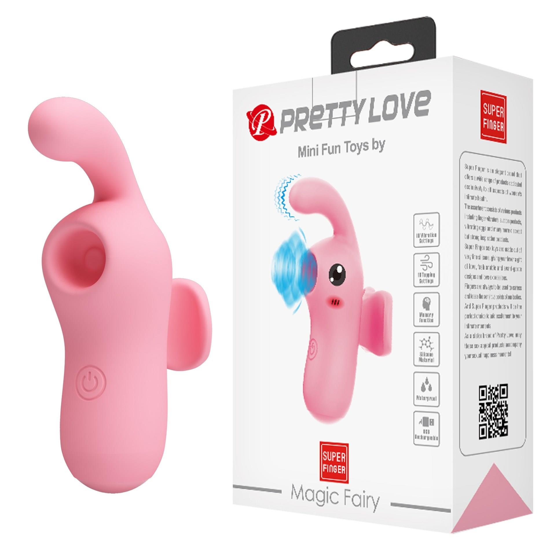 BI-300086_01 MAGIC FAIRY, 10 vibration functions 10 tapping functions Memory function - obrazek 1