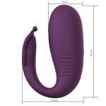 PRETTY LOVE - Klay, 10 vibration functions 10 thrusting settings Mobile APP remote control - obrazek 5