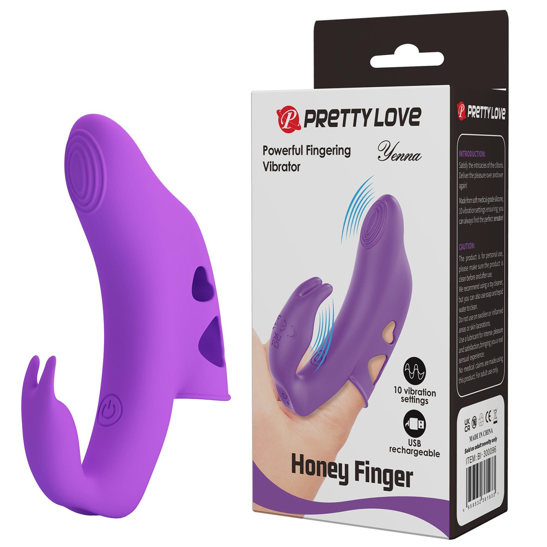 BI-300096_01 YENNA HONEY FINGER, 10 vibration functions - obrazek 1