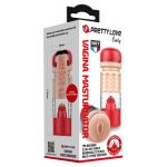 PRETTY LOVE - EMILY Vagina Masturbator Red - obrazek 6