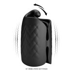 PRETTY LOVE - Black Glans Trainer, 10 vibration functions - obrazek 2