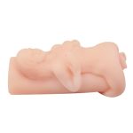 Vibrating And Realistic Feeling Vagina Masturbator Sleeve For Men - obrazek 4