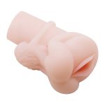 Vibrating And Realistic Feeling Vagina Masturbator Sleeve For Men - obrazek 9