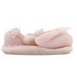 BAILE - Masturbator toy, TPR, double vibrating egg with voice, tighten,shrink 3AAA batteries - obrazek 4