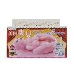 BAILE - Masturbator toy, TPR, double vibrating egg with voice, tighten,shrink 3AAA batteries - obrazek 8