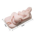 BAILE - Masturbator toy, TPR, double vibrating egg with voice, 3AAA batteries - obrazek 4