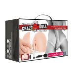 CRAZY BULL - Realistic Vagina and Anal Vibrating - obrazek 3