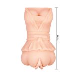 CRAZY BULL - Realistic Vagina Masturbator, Vibration Water lubricant, 3 AAA batteries - obrazek 9