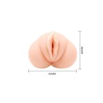 CRAZY BULL - Realistic Vagina Masturbator, Vibration Water lubricant, 3 AAA batteries - obrazek 10