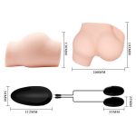 CRAZY BULL- THE REALISTIC Vagina And Anal, Vibration Double holes - obrazek 8
