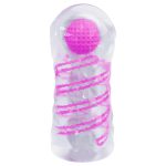 PRETTY LOVE - Transparent masturbator,TPR - obrazek 3