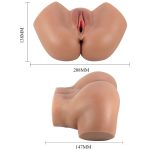 HAILEY, Double-entry masturbator's realistic vagina or anus - obrazek 12