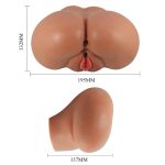 LUNA, Double-entry masturbator's realistic vagina or anus - obrazek 11