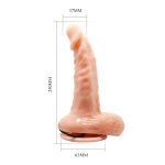 BAILE- REALISTIC MALE COCK AND TIGHT ASS, Vibration Suction base - obrazek 6