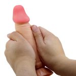 BAILE - Sliding Skin 7,6'' Flesh, Suction base Bendable TPR - obrazek 8