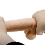 BAILE - Sliding Skin 7,6'' Flesh, Suction base Bendable TPR - obrazek 9